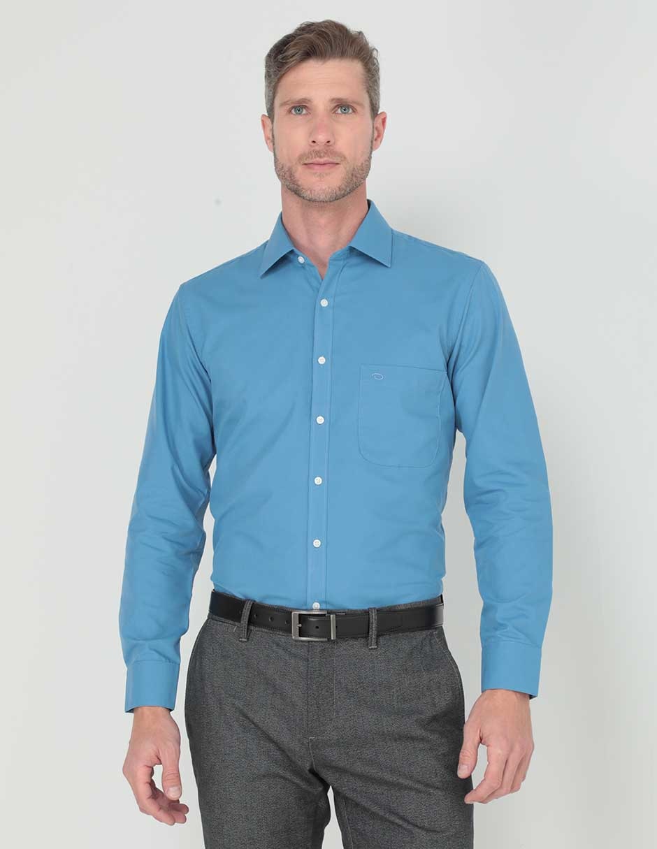 Camisa de vestir Oscar De La Renta de algodón manga larga para hombre Camisa de vestir Oscar De La Renta de algodón manga larga para hombre