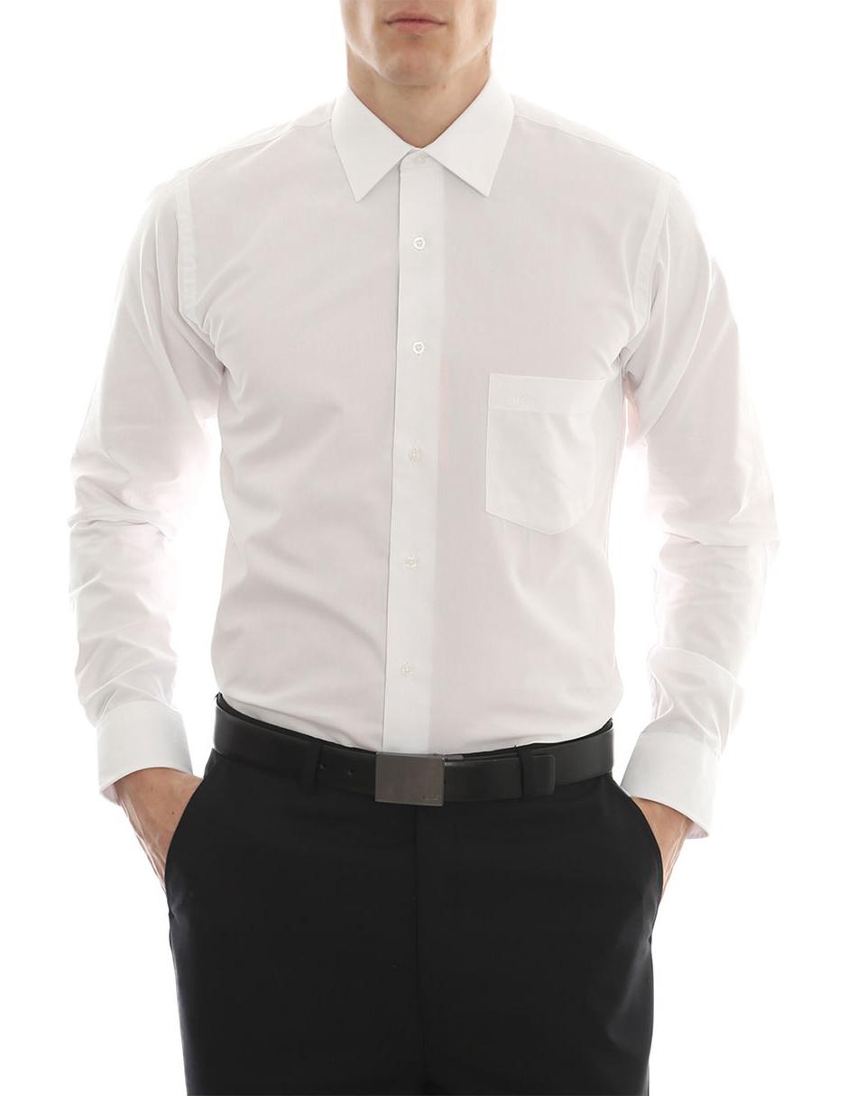 Camisa de vestir de manga larga para hombre