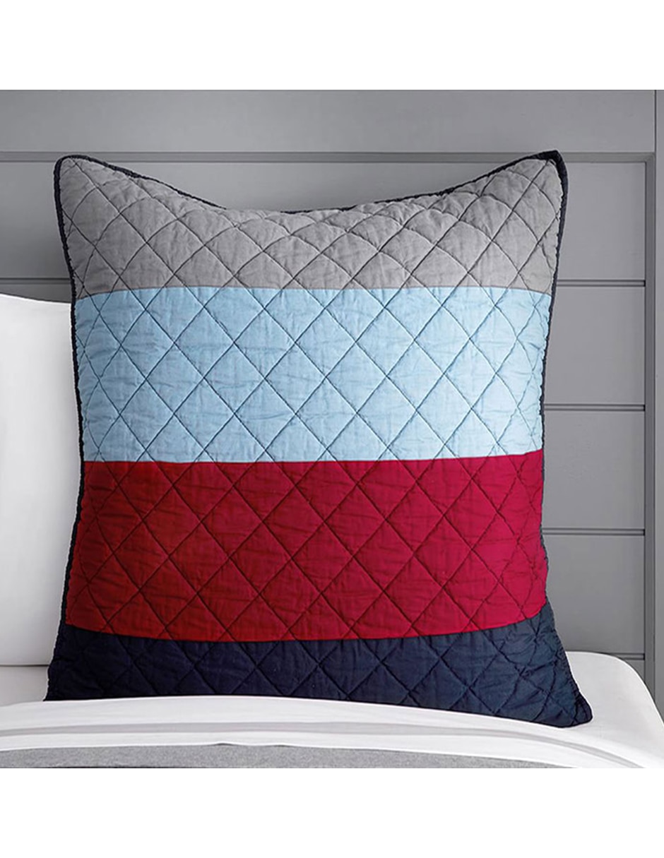 Funda para almohada Blocked Stripe