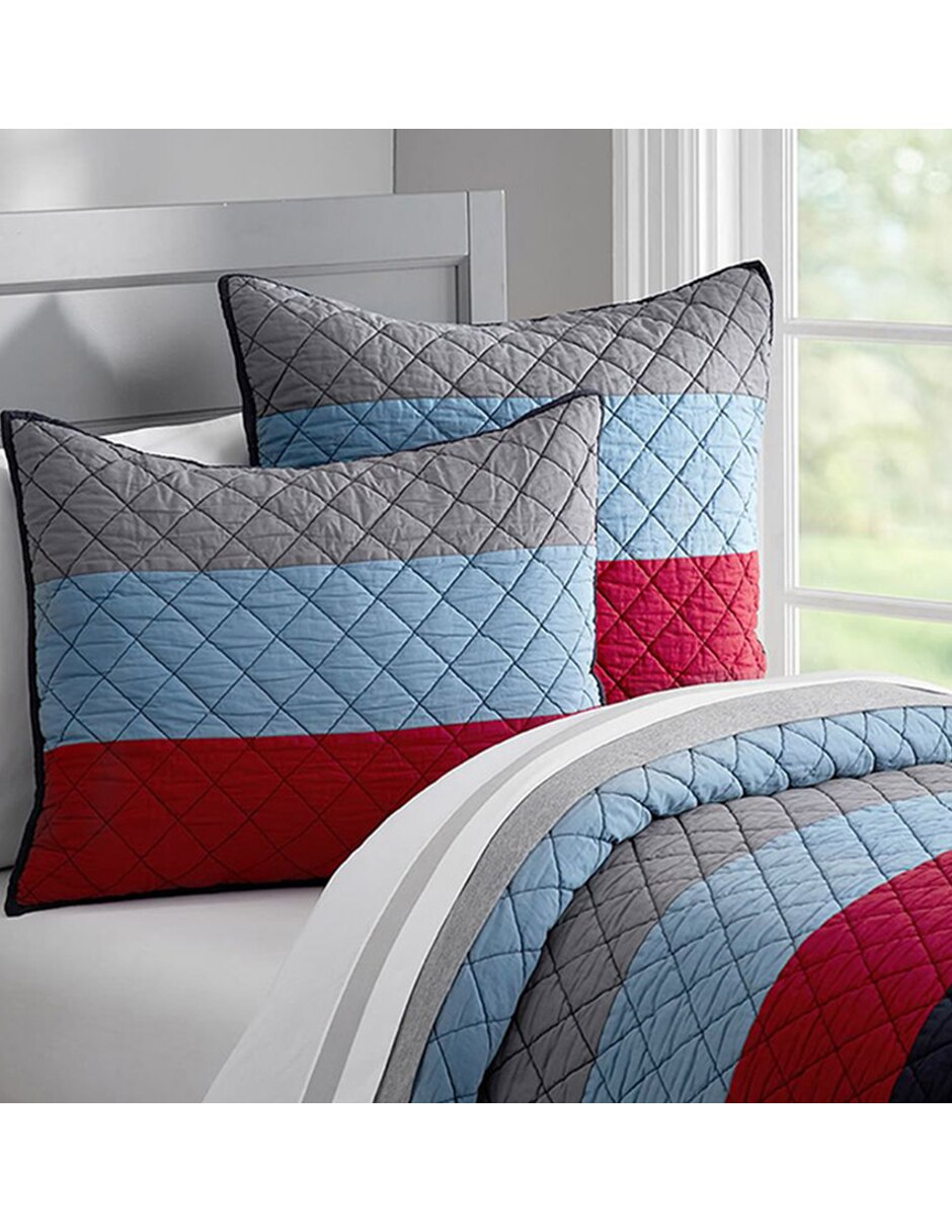 Funda para almohada Blocked Stripe 3