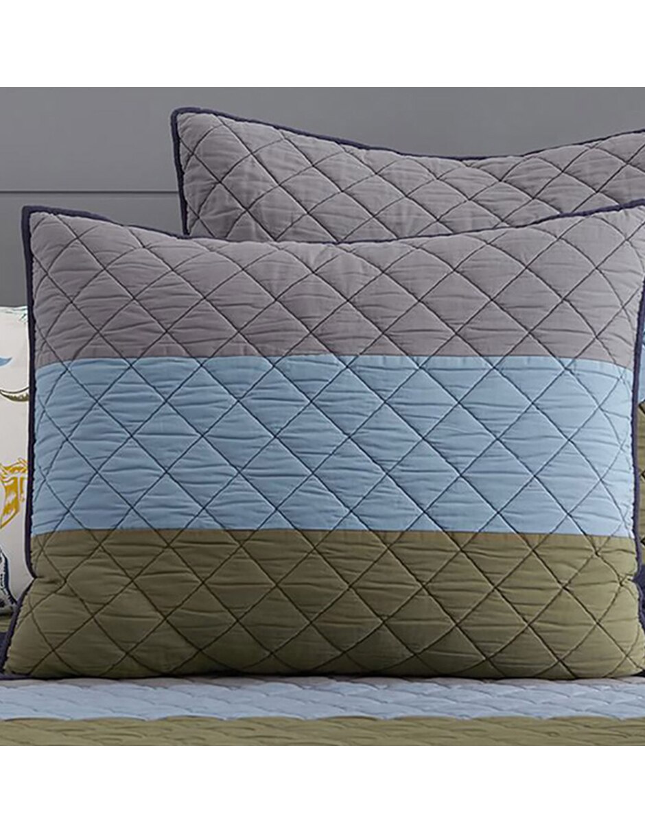 Funda para almohada Blocked Stripe 6