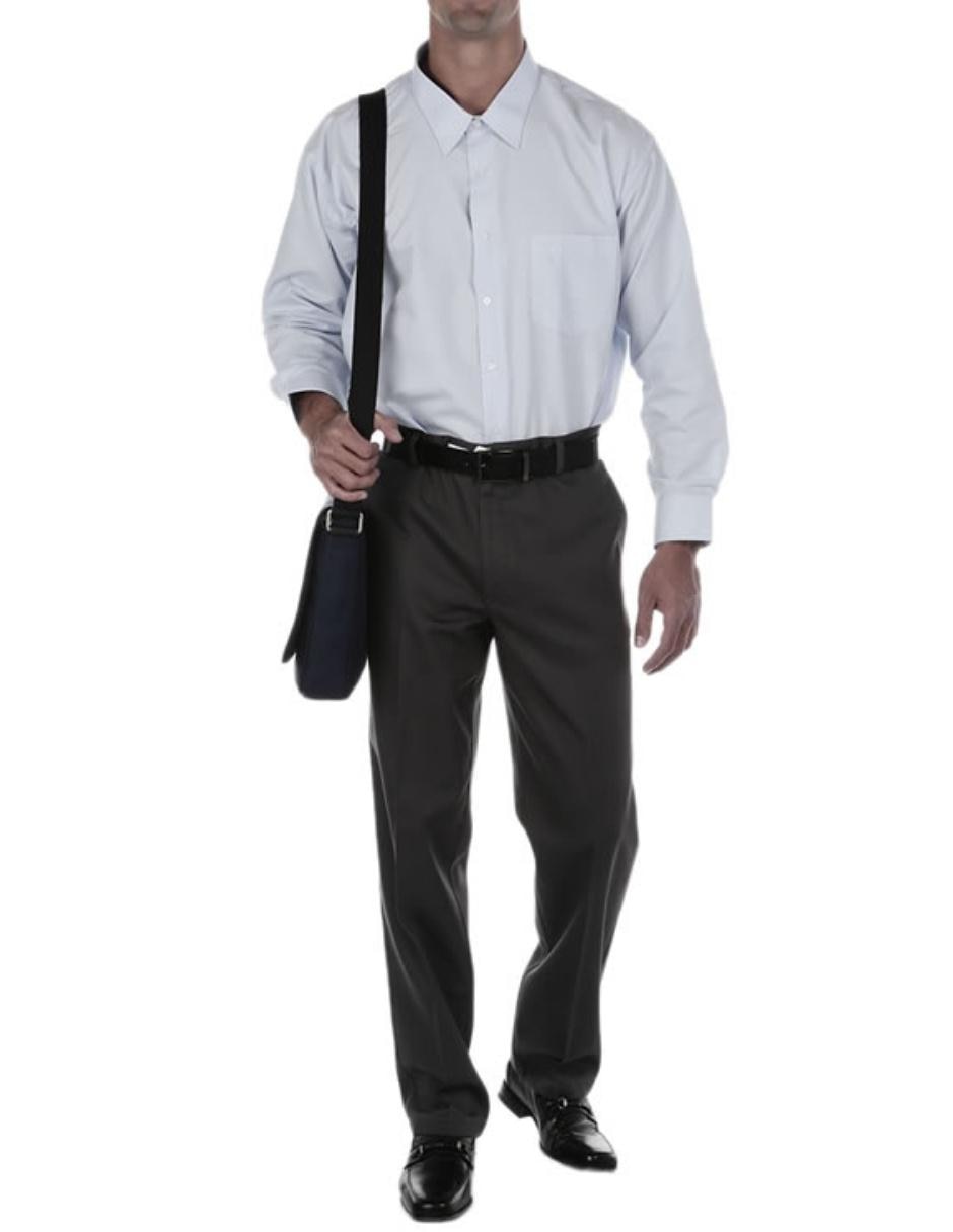 Camisa de vestir manga larga para hombre 4