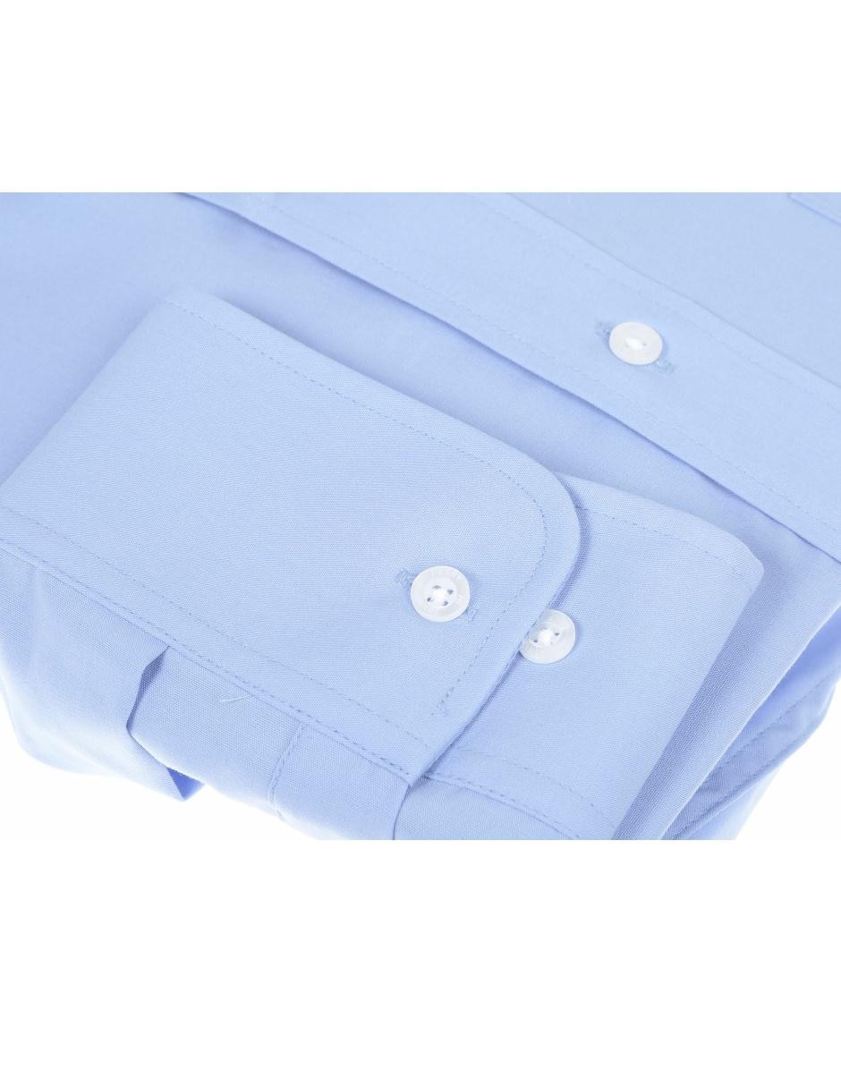 Camisa de vestir John Henry manga larga para hombre