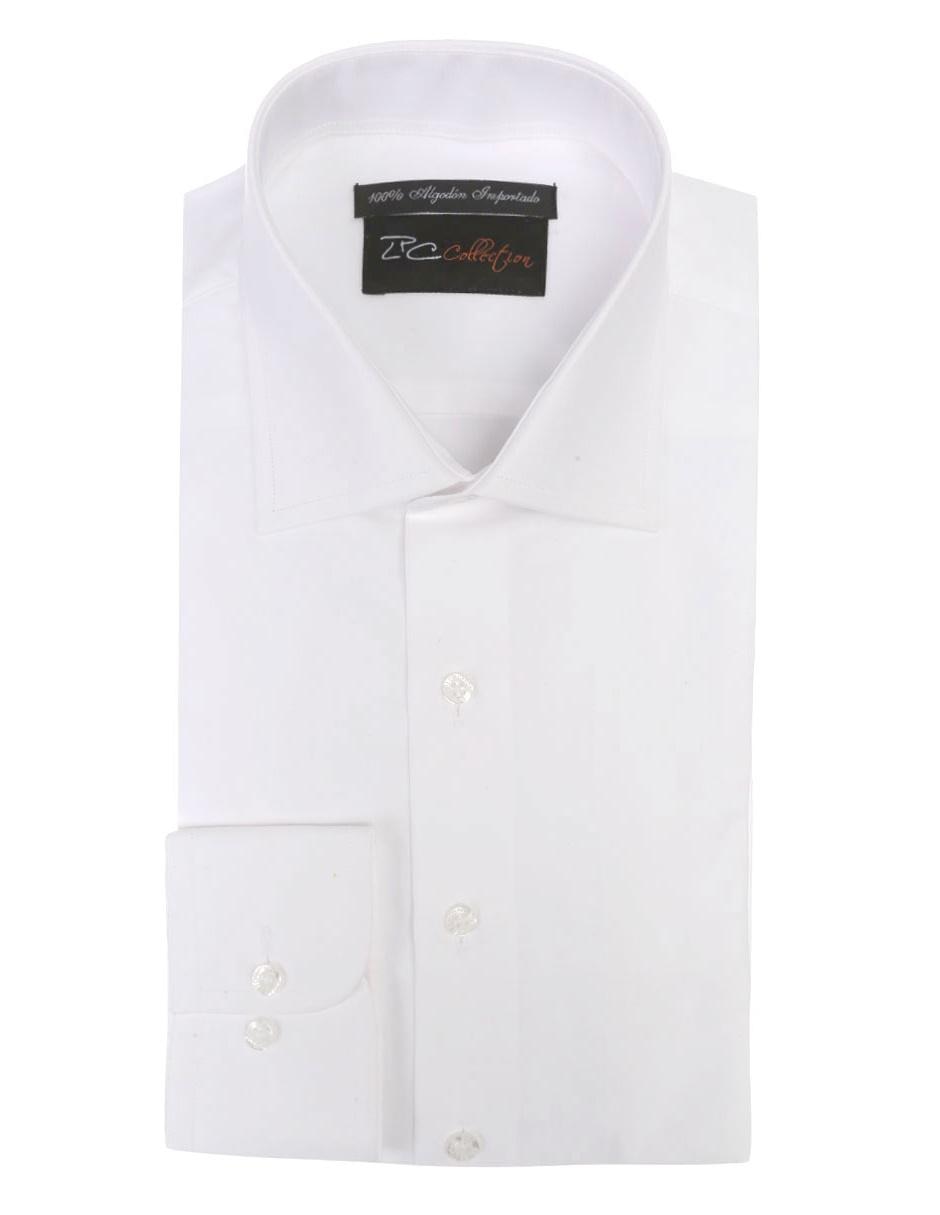 Camisa de vestir de algodón manga larga para hombre Camisa de vestir de algodón manga larga para hombre