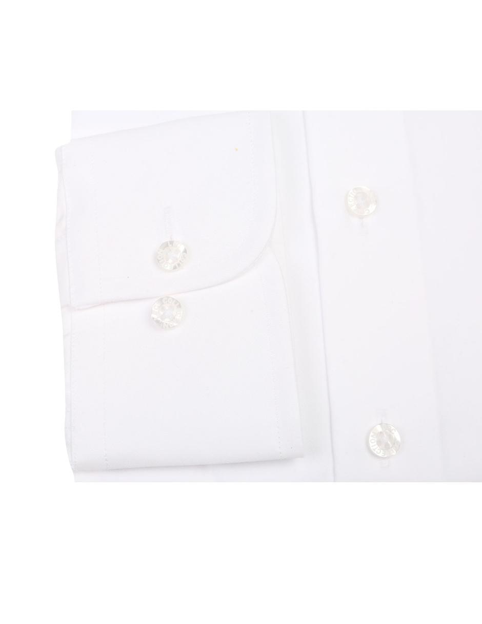 Camisa de vestir L.P.C. de algodón manga larga para hombre