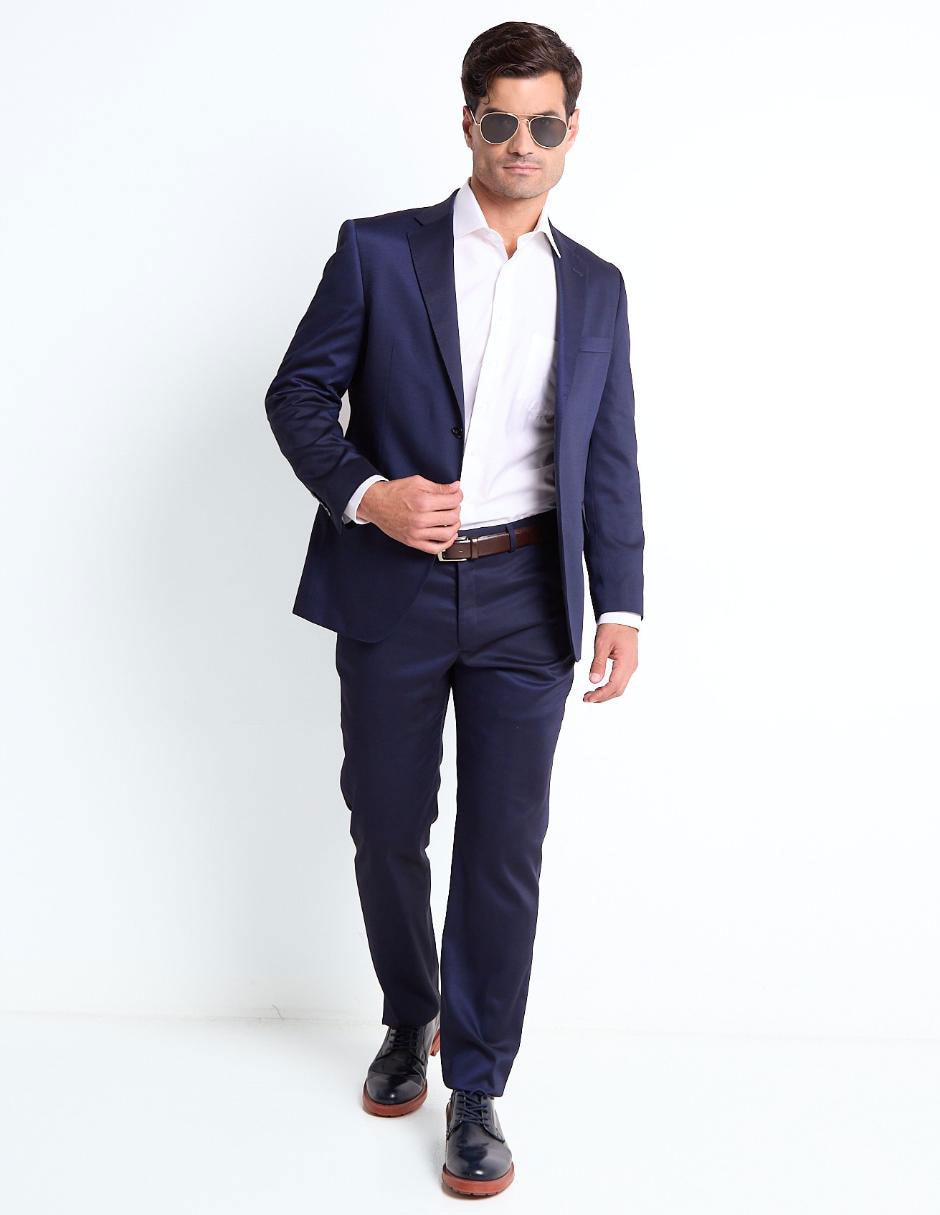 Camisa de vestir L.P.C. de algodón manga larga para hombre
