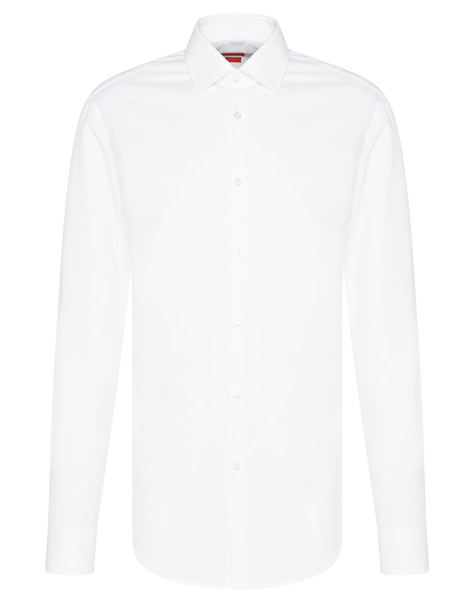 Camisa de vestir de algodón manga larga para hombre Camisa de vestir de algodón manga larga para hombre