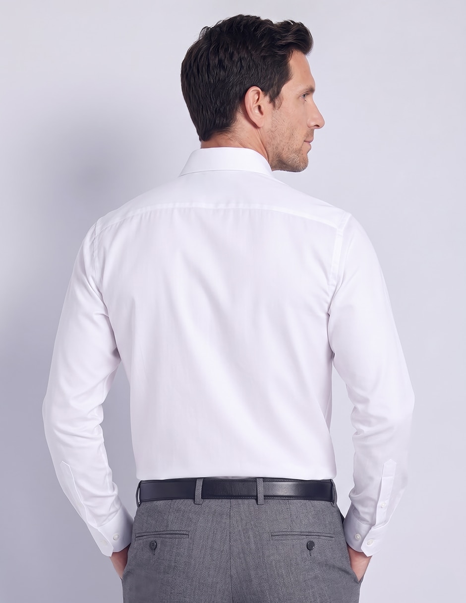 Camisa de vestir JBE manga larga para hombre