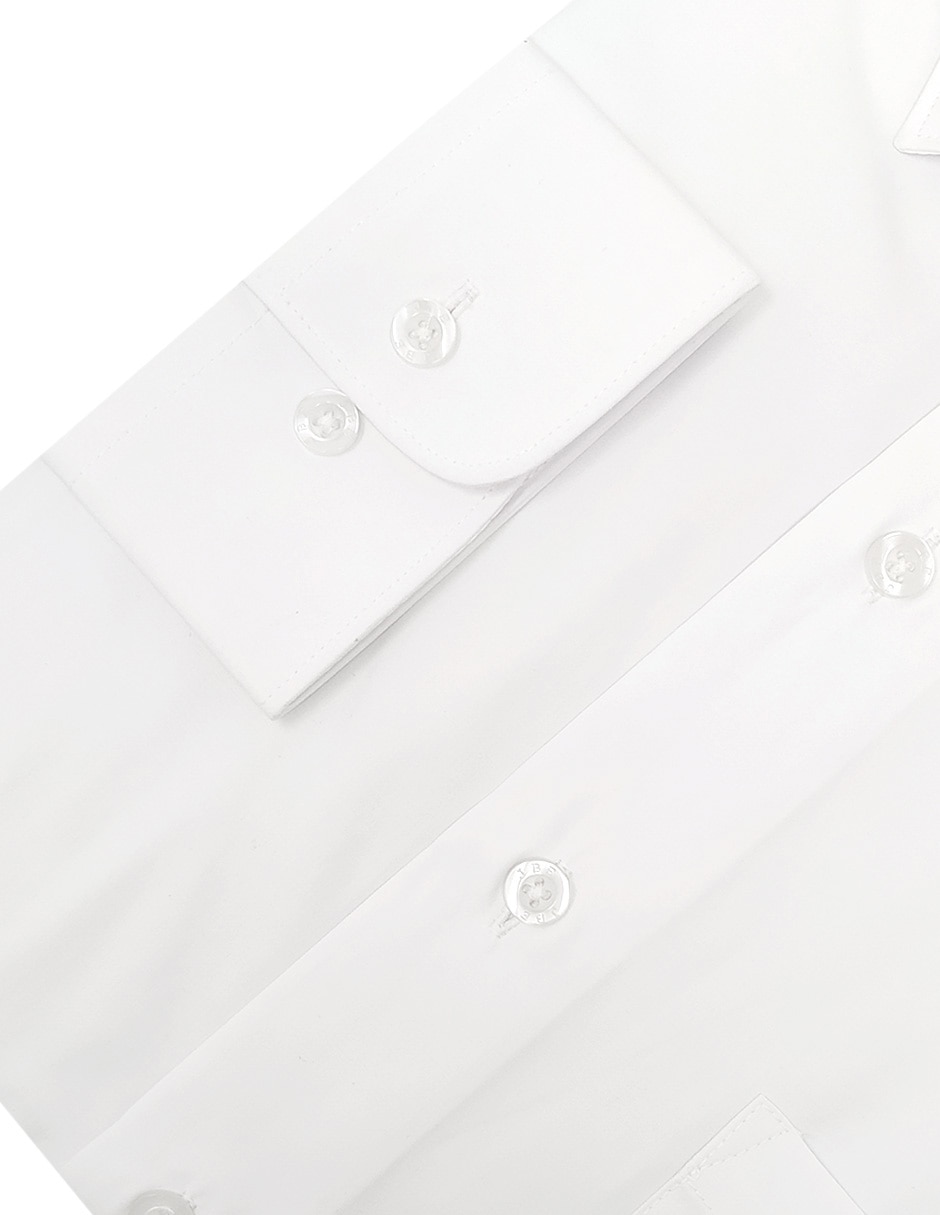 Camisa de vestir JBE manga larga para hombre