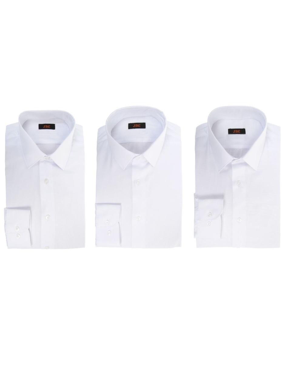 Set camisa de vestir manga larga para hombre