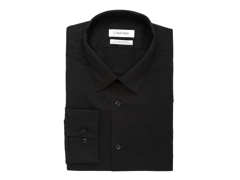 Camisa casual Calvin Klein de manga larga para hombre
