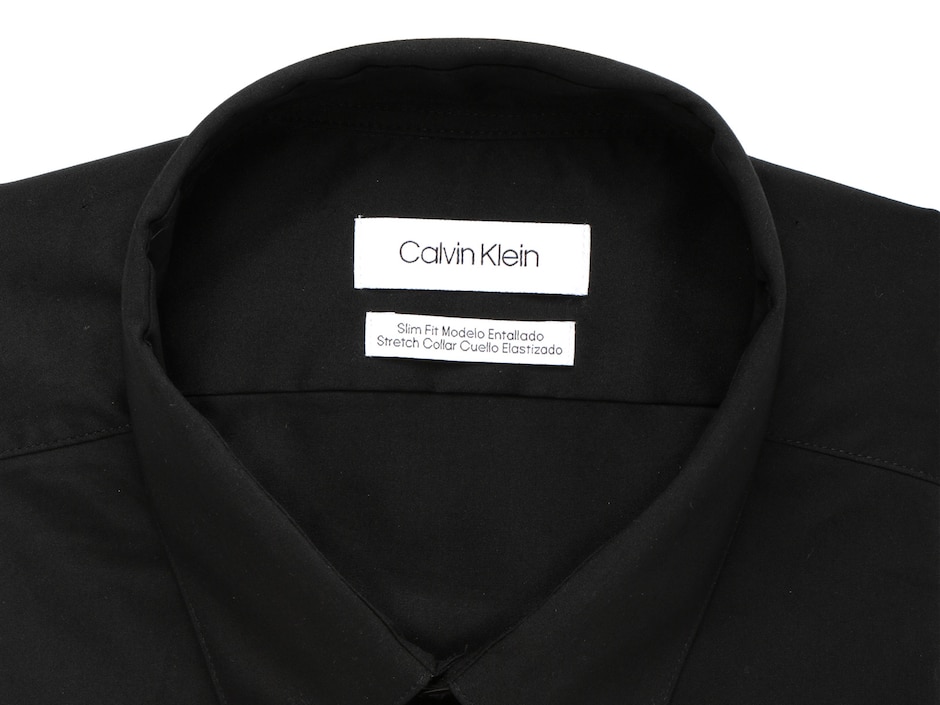 Camisa casual Calvin Klein de manga larga para hombre