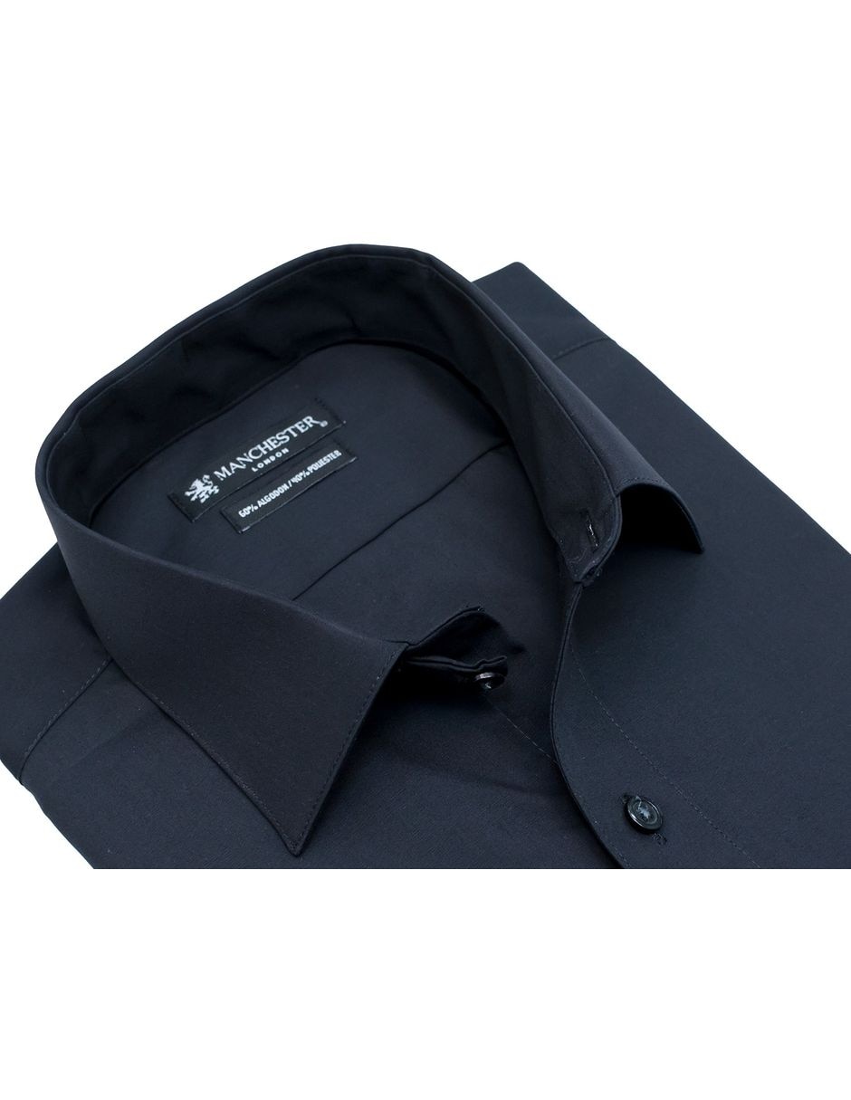 Camisa de vestir Manchester manga larga para hombre