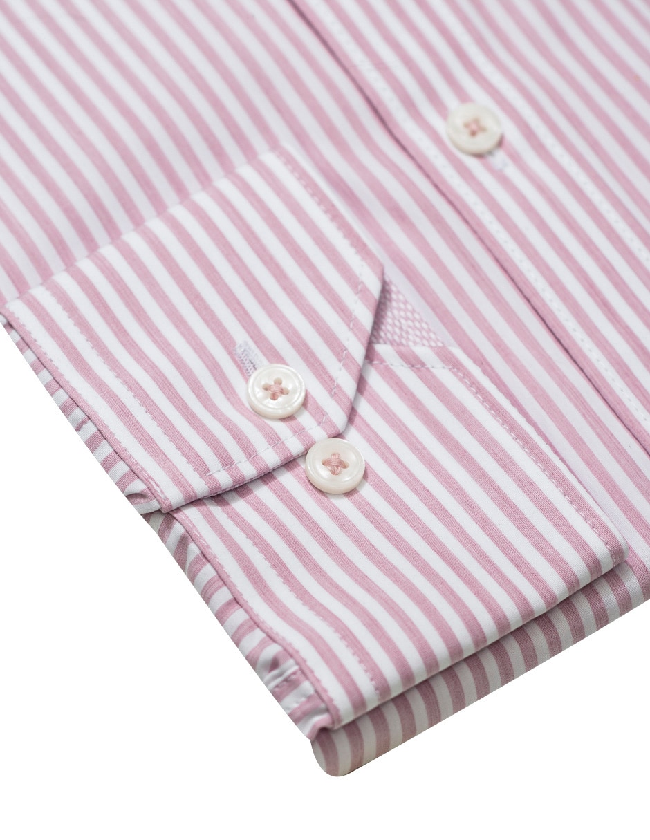 Camisa casual de algodón manga larga para hombre 4