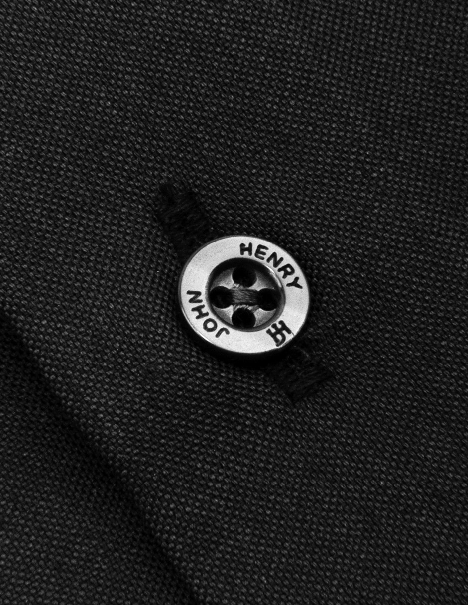 Camisa de vestir John Henry de manga larga para hombre