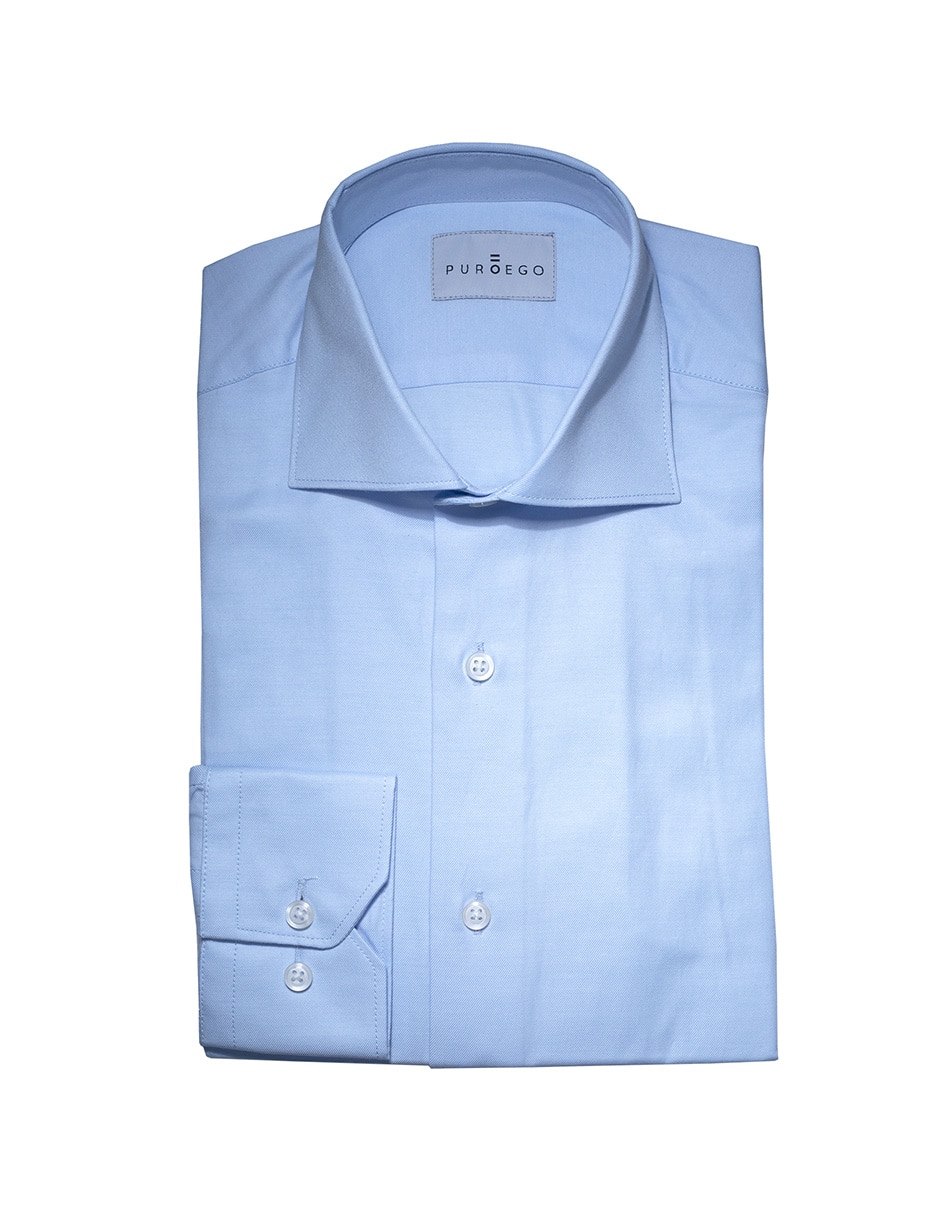 Camisa de vestir de manga larga para hombre