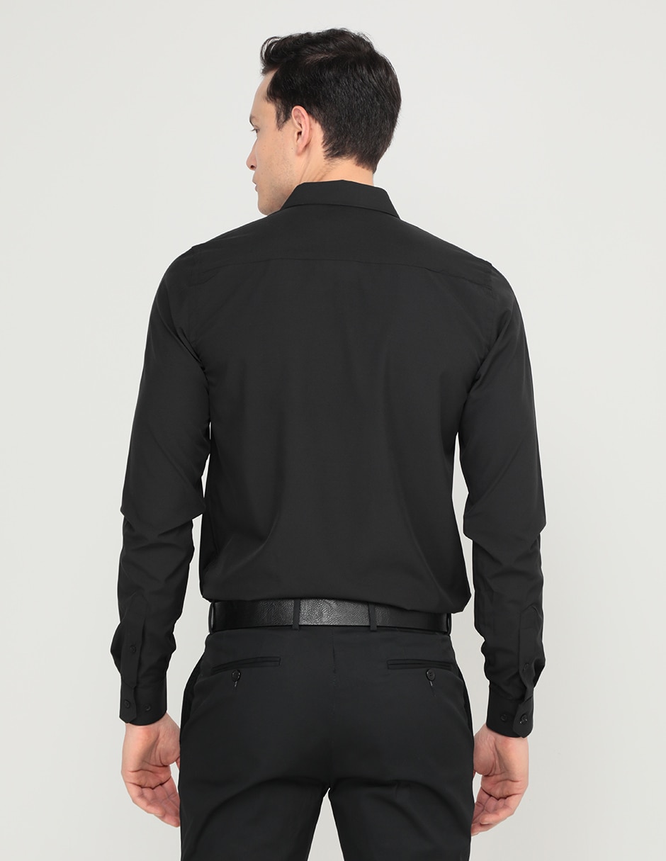 Camisa de vestir manga larga para hombre 2