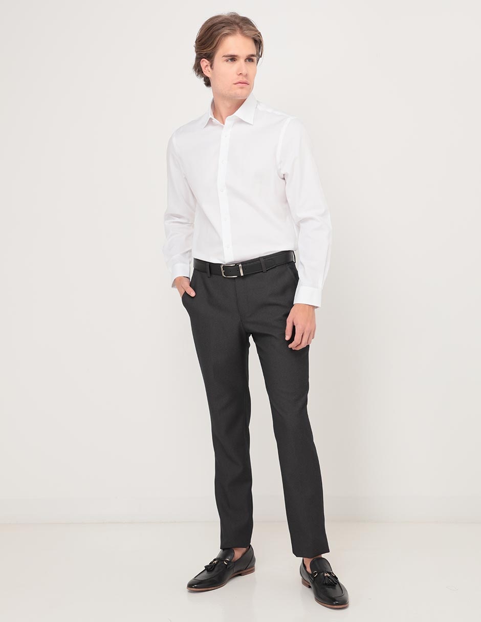 Camisa de vestir Michael Kors de algodón manga larga para hombre