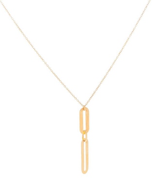 Collar Unoaerre de oro 14 K