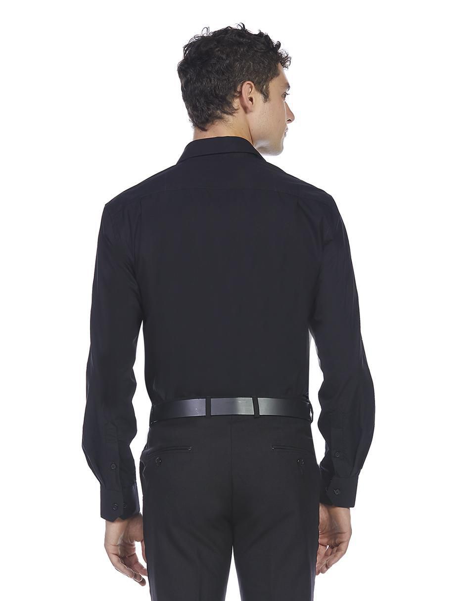Camisa formal de algodón manga larga para hombre 3