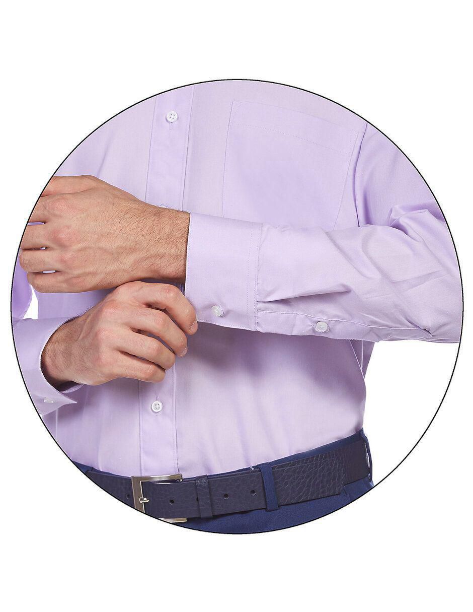 Camisa formal manga larga para hombre 2