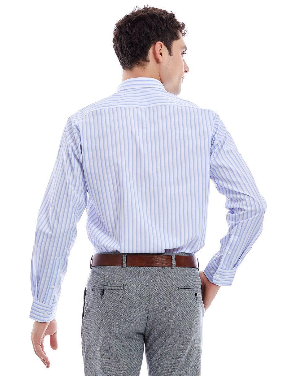 Camisa formal manga larga para hombre