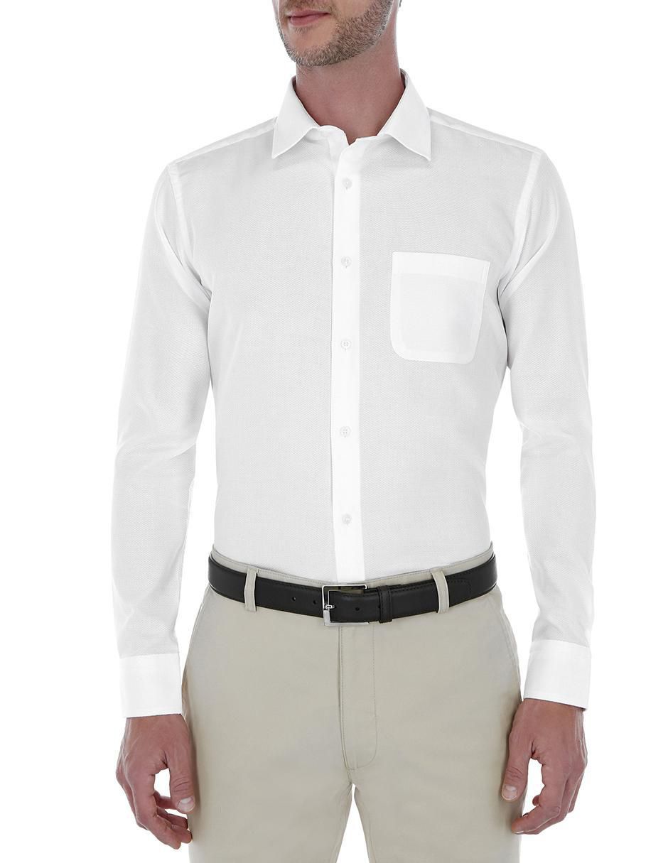 Set camisa formal de algodón manga larga para hombre 5