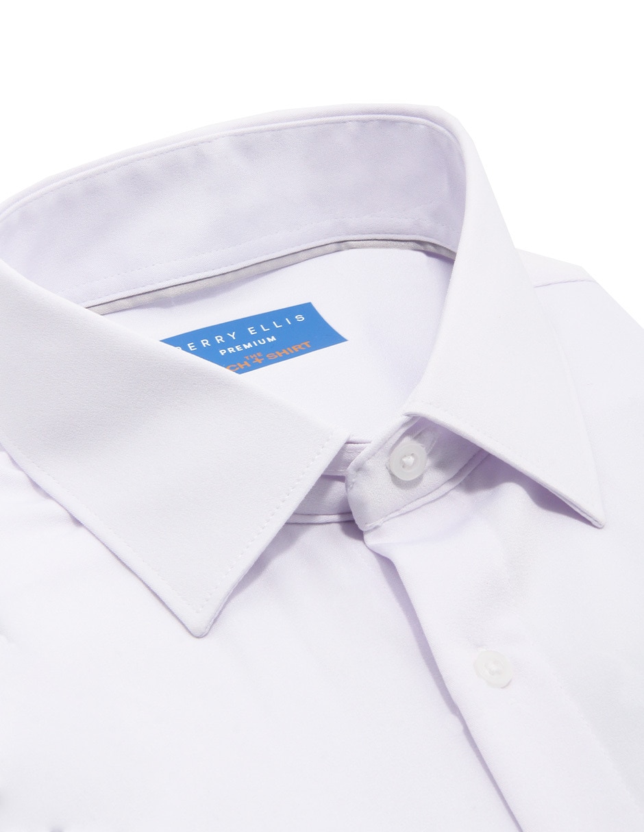 Camisa de vestir Perry Ellis manga larga para hombre