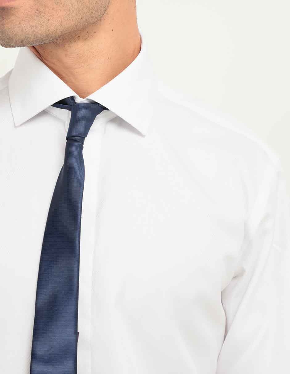 Camisa de vestir Calderoni de algodón manga larga para hombre