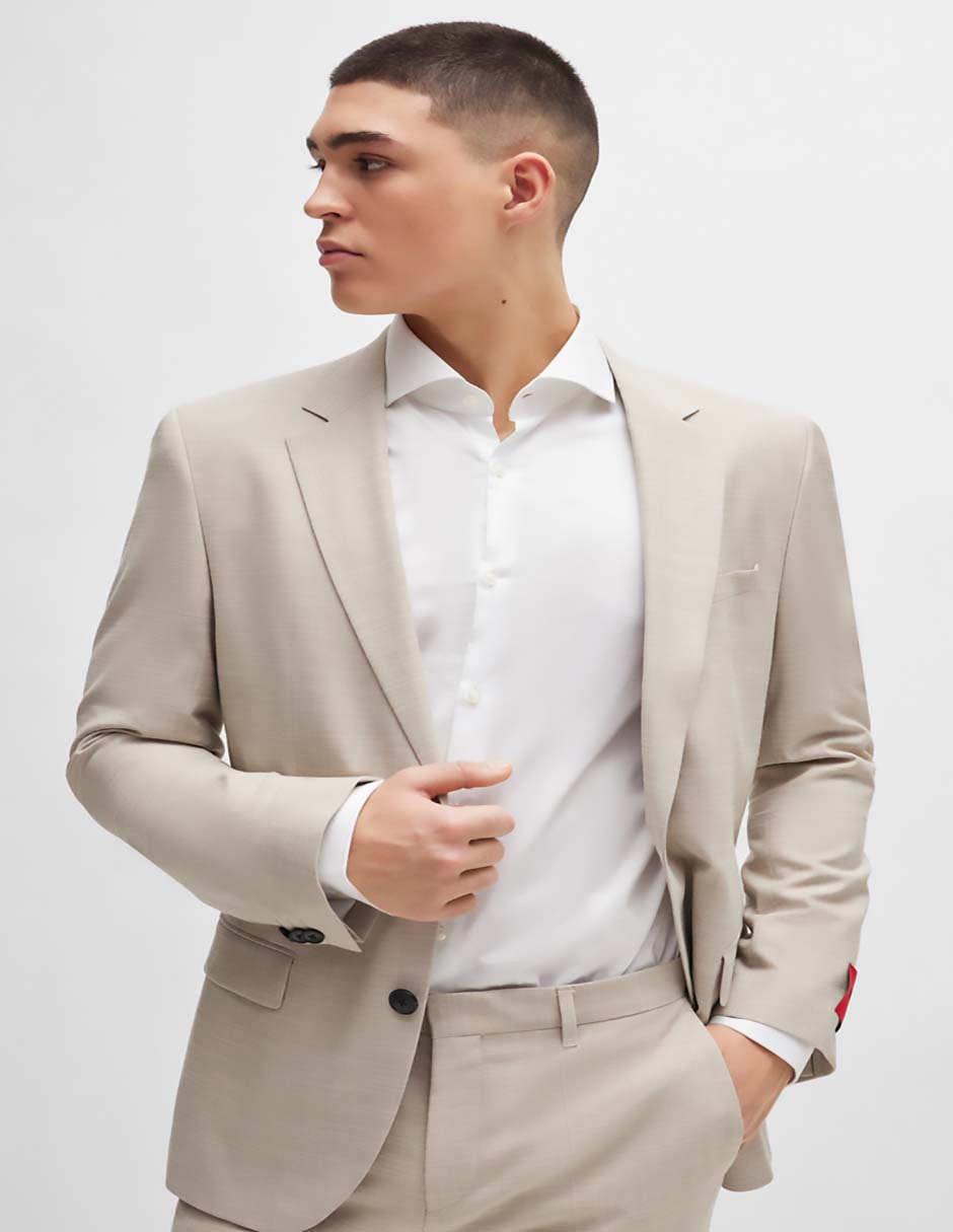 Sobrecamisa business casual de algodón manga larga para hombre 6