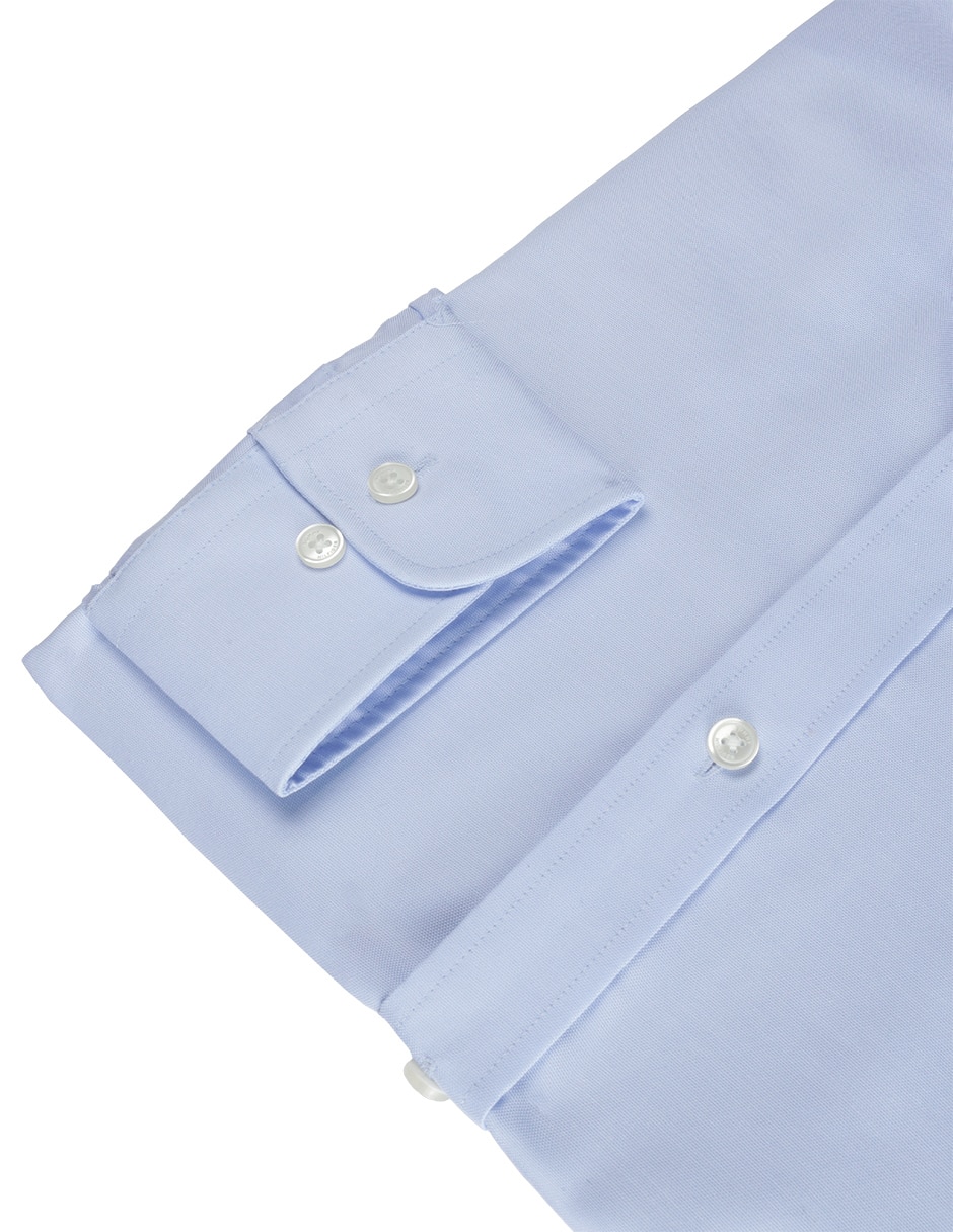 Camisa de vestir Hilfiger de algodón manga larga para hombre 4