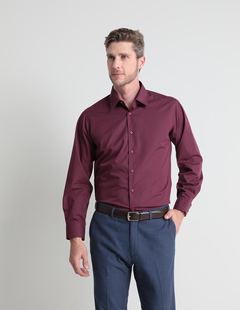Camisa de vestir Regent Street de algodón manga larga para hombre Camisa de vestir Regent Street de algodón manga larga para hombre