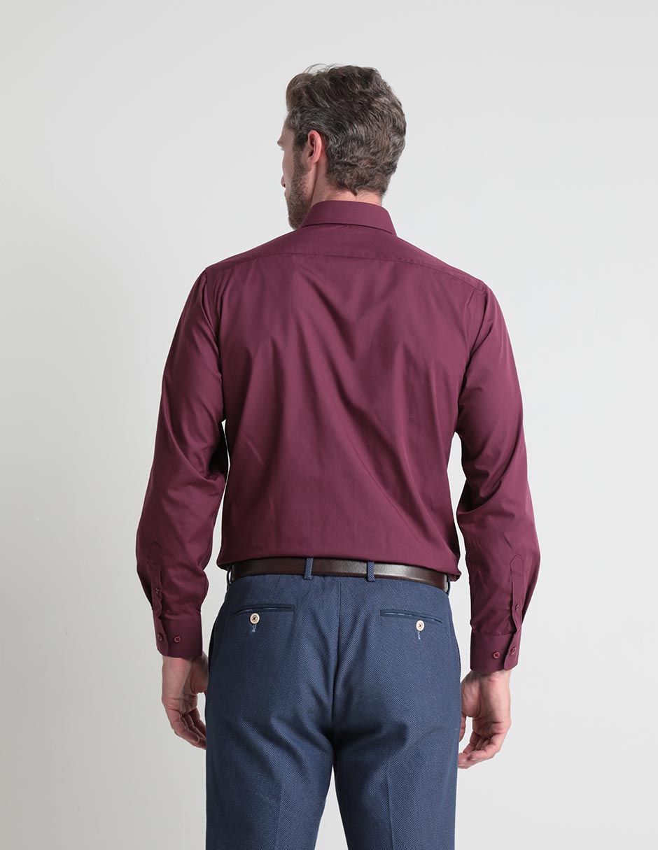 Camisa de vestir Regent Street de algodón manga larga para hombre 2