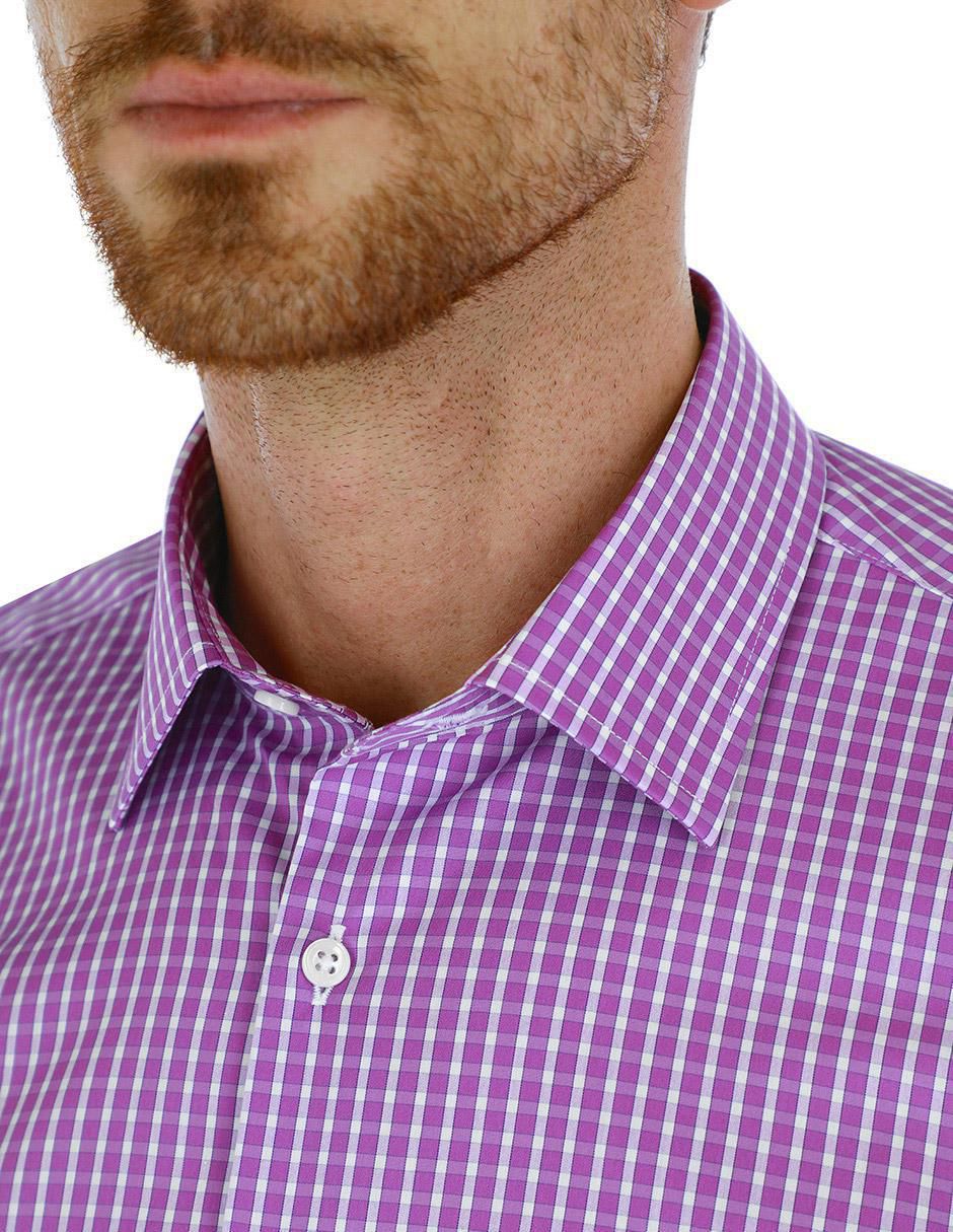 Camisa formal de algodón manga larga para hombre 3
