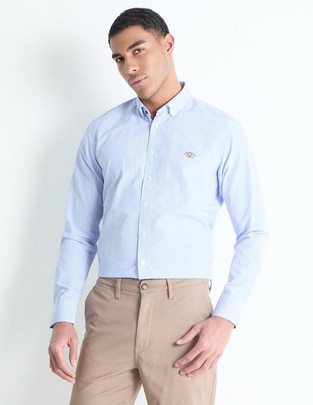 Camisa business casual manga larga para hombre Camisa business casual manga larga para hombre