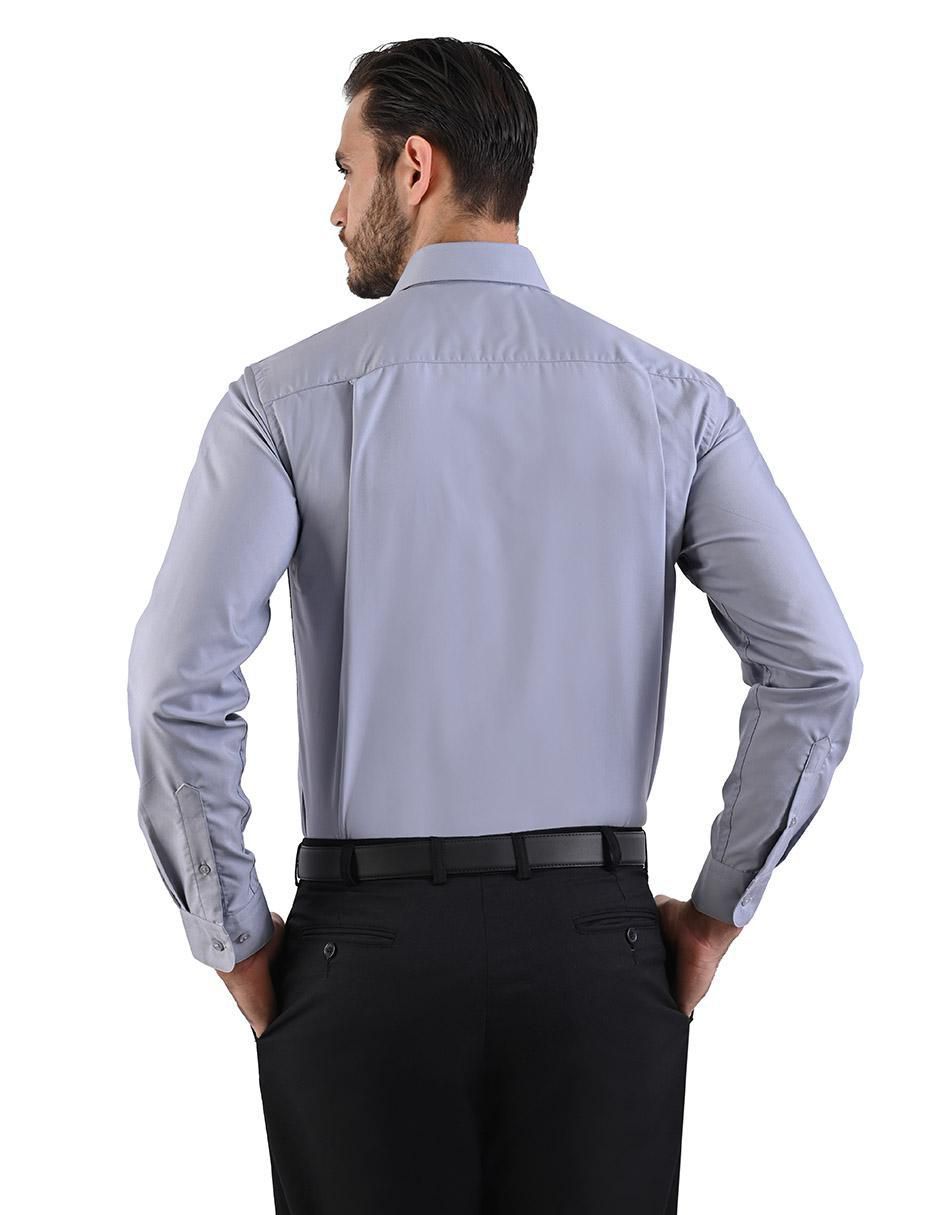 Camisa formal manga larga para hombre