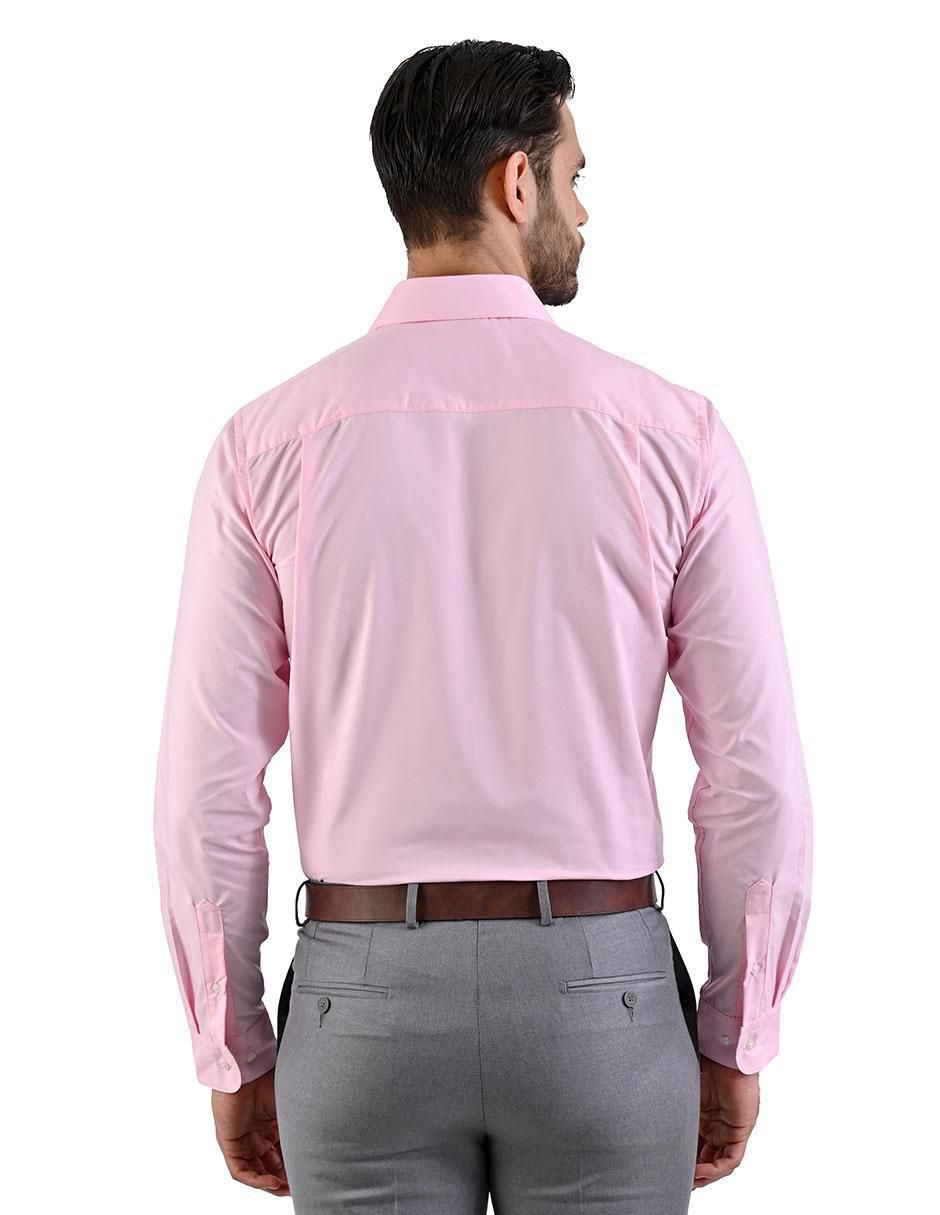 Camisa formal manga larga para hombre 3