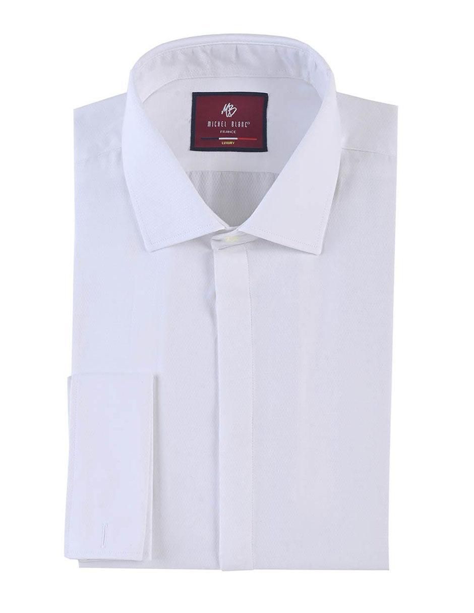Camisa formal manga larga para hombre 7