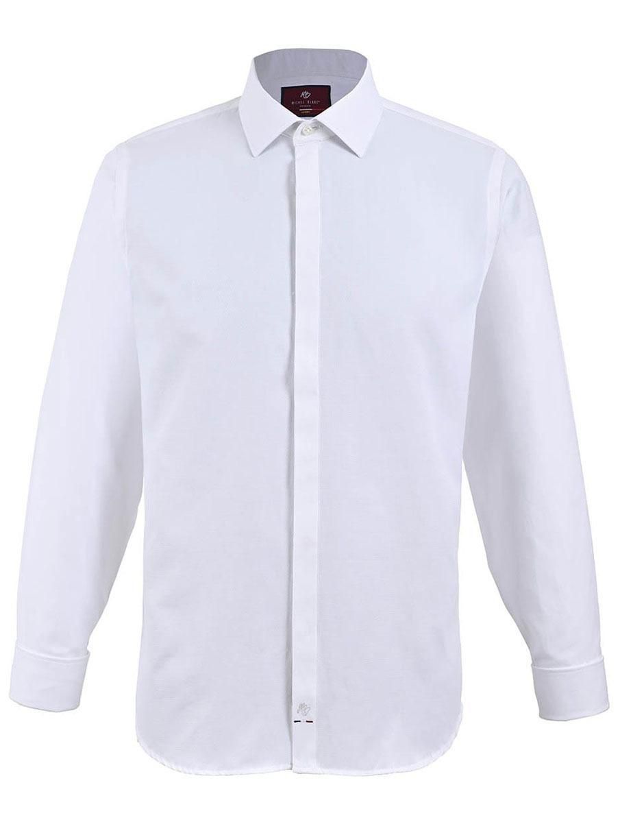Camisa formal manga larga para hombre 5