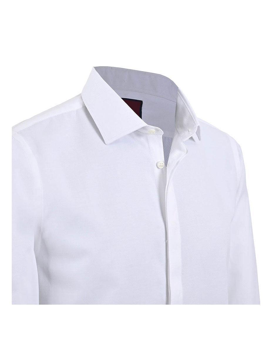 Camisa formal manga larga para hombre