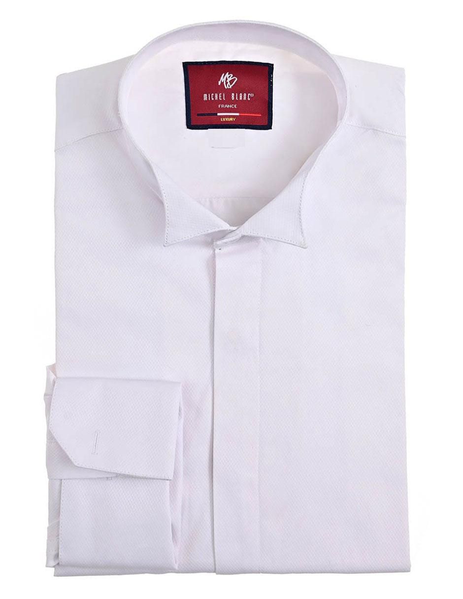 Camisa de etiqueta manga larga para hombre