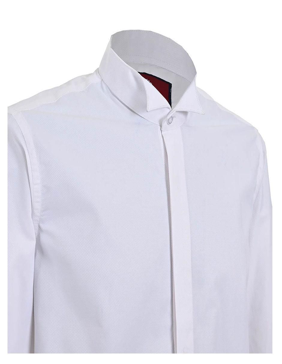 Camisa de etiqueta manga larga para hombre 9