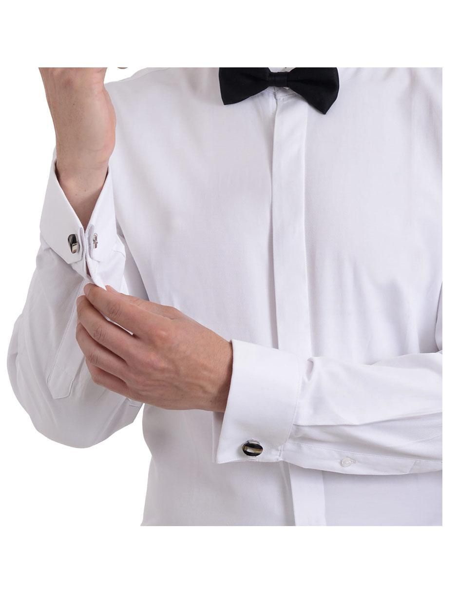Camisa de etiqueta manga larga para hombre 6