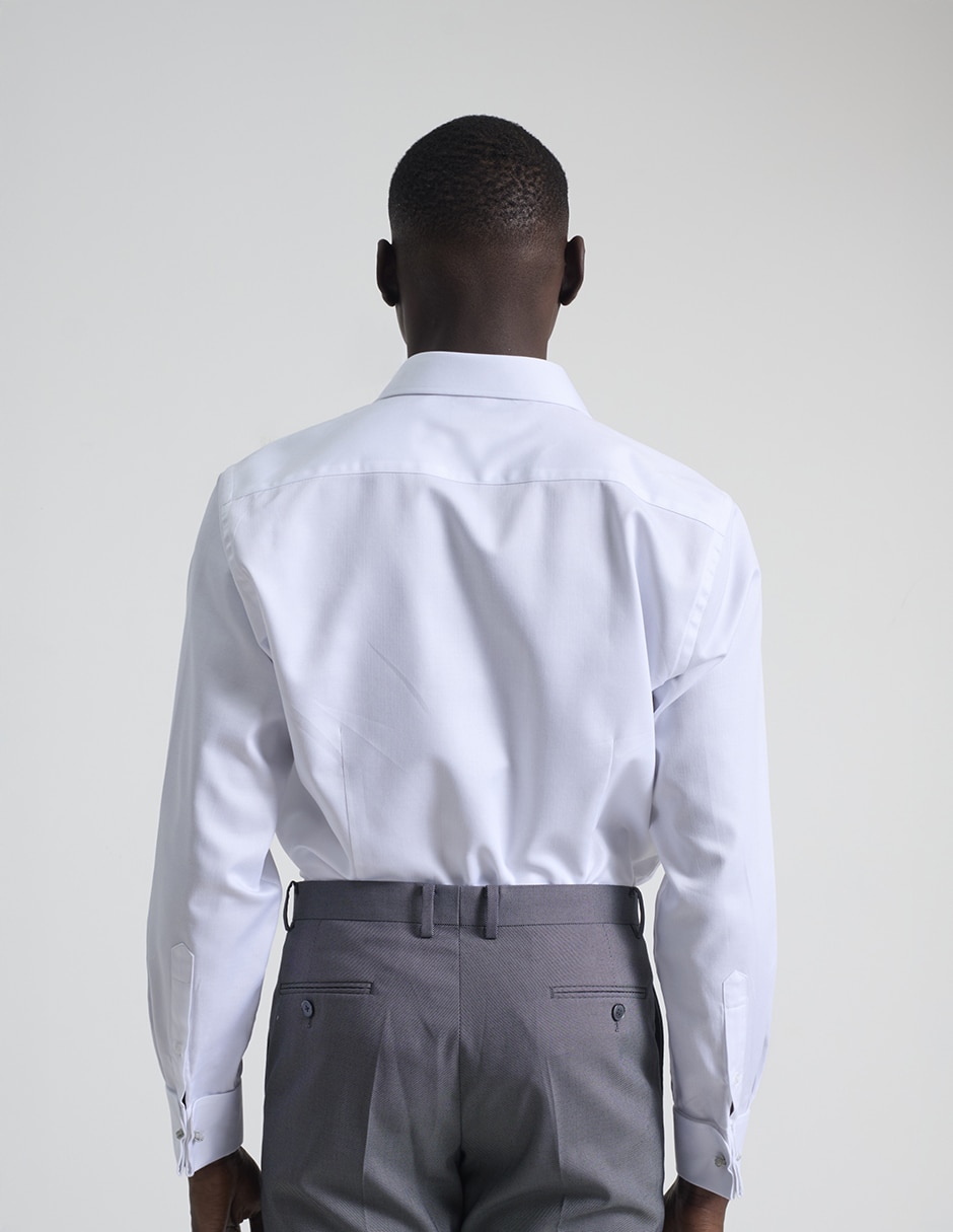 Camisa de vestir manga larga para hombre
