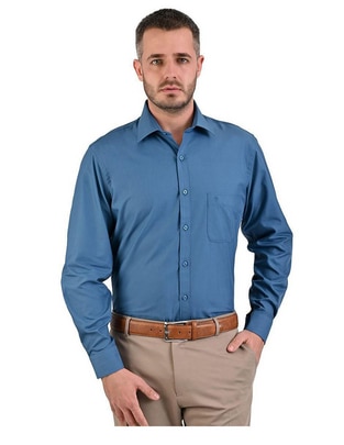 Camisa formal manga larga para hombre Camisa formal manga larga para hombre