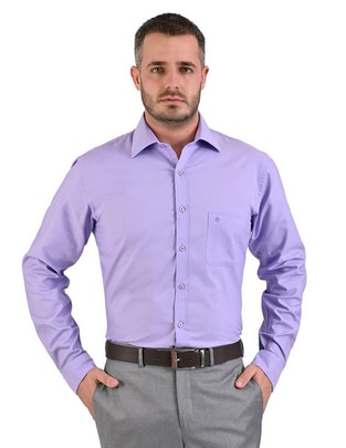 Camisa formal manga larga para hombre Camisa formal manga larga para hombre