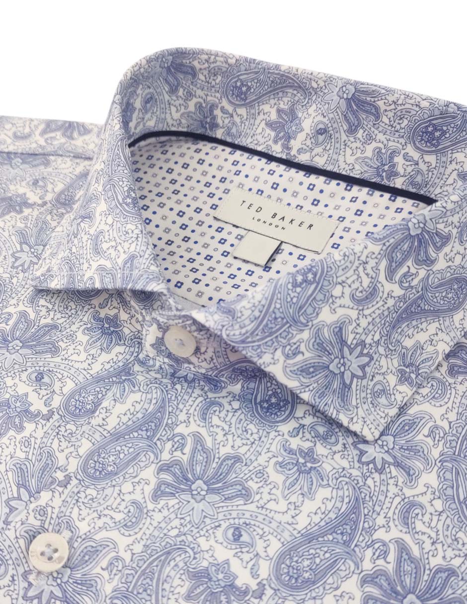 Camisa formal manga larga para hombre 2