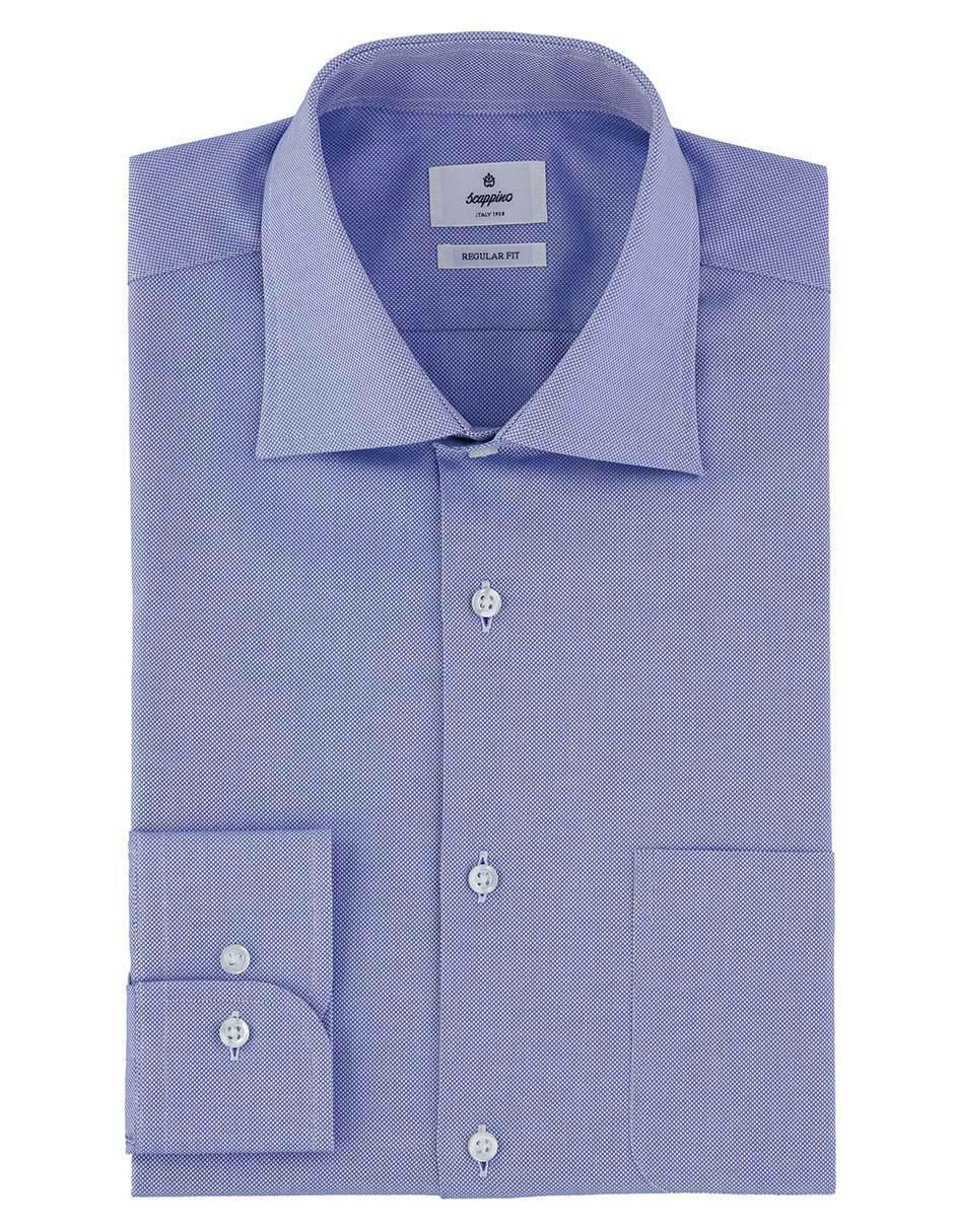 Camisa business casual de algodón manga larga para hombre 1