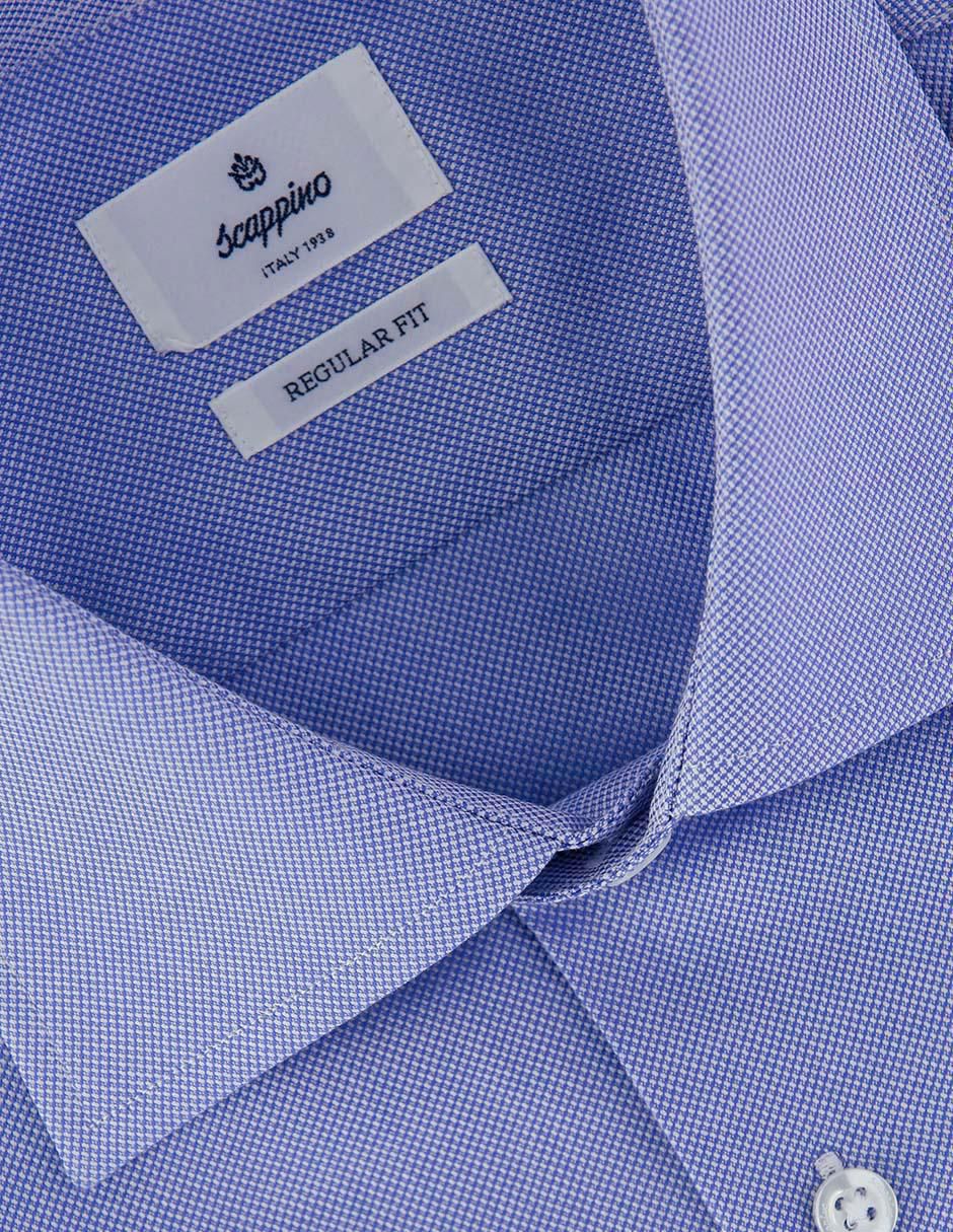 Camisa business casual de algodón manga larga para hombre 4