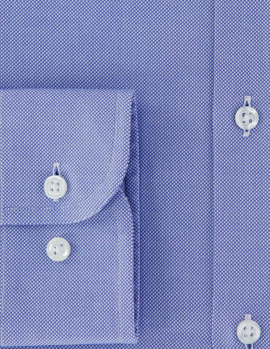 Camisa business casual de algodón manga larga para hombre 3